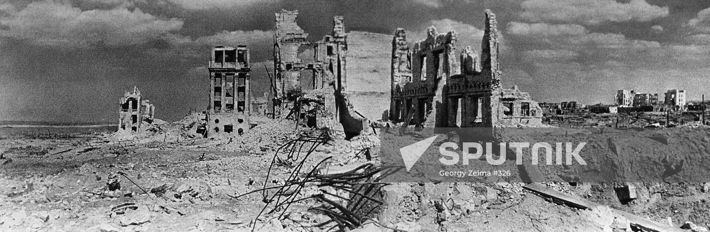 WWII STALINGRAD RUINS