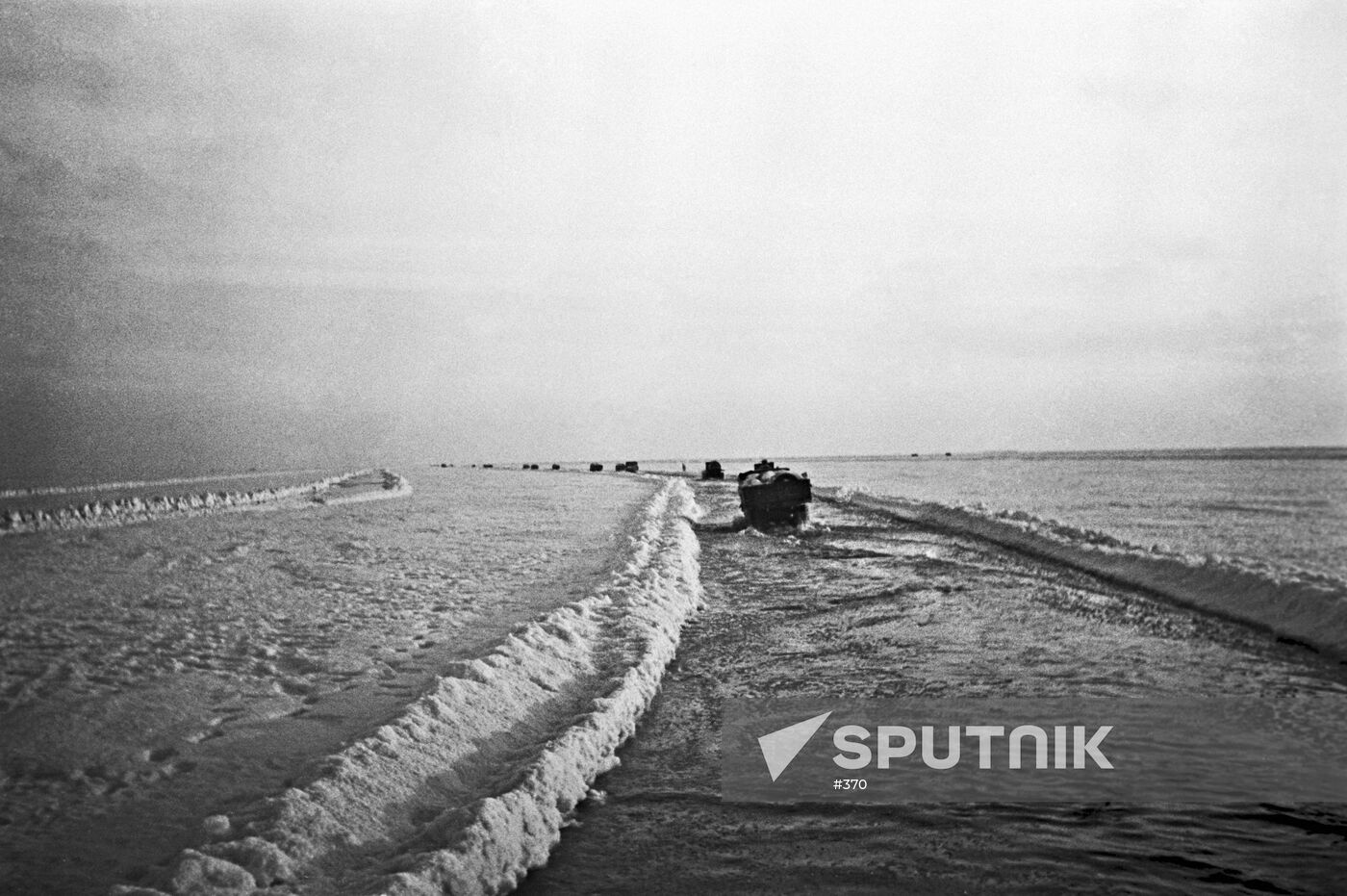 WWII LAKE ICE WATER