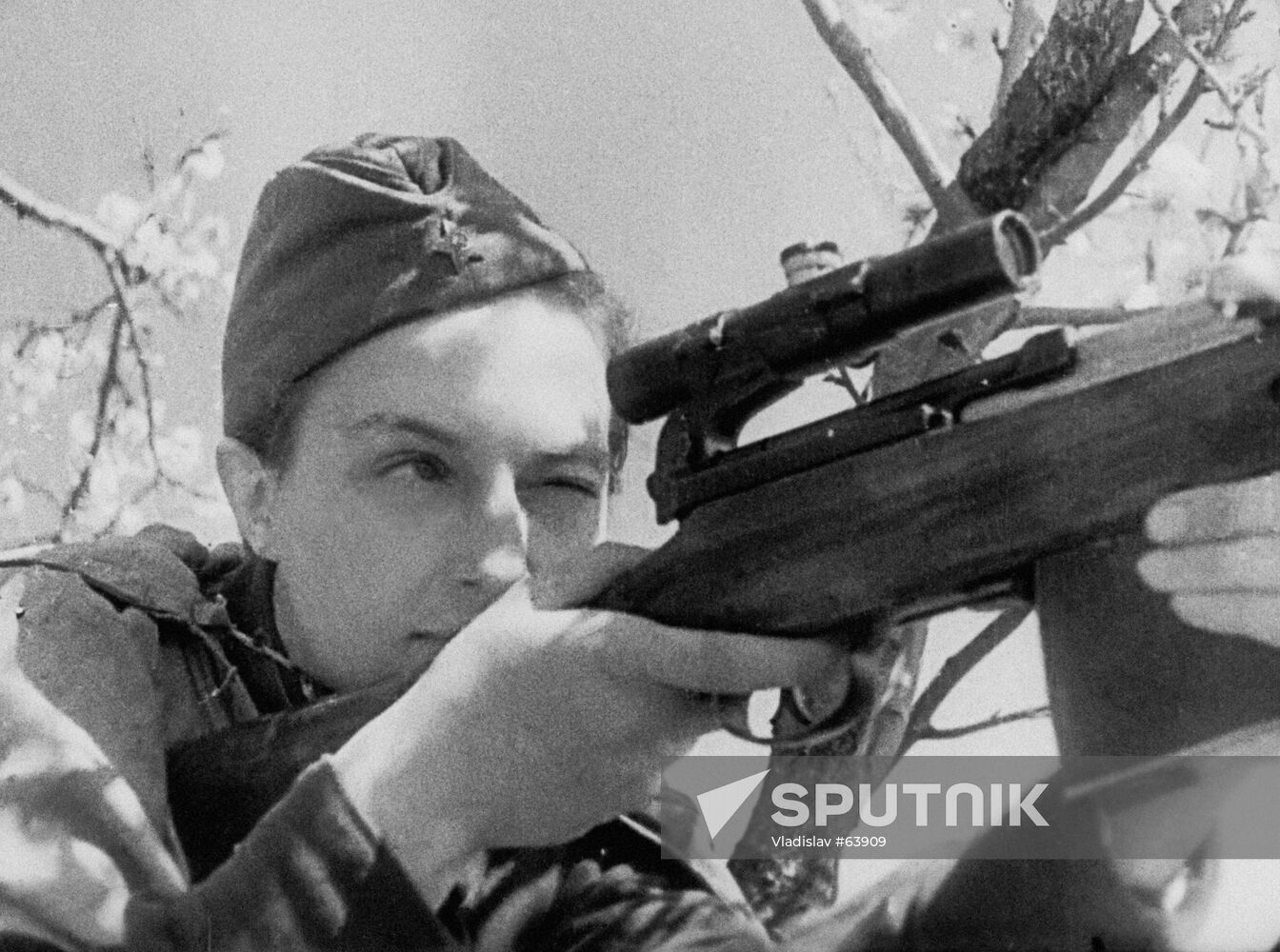 PAVLYUCHENKO SNIPER WWII