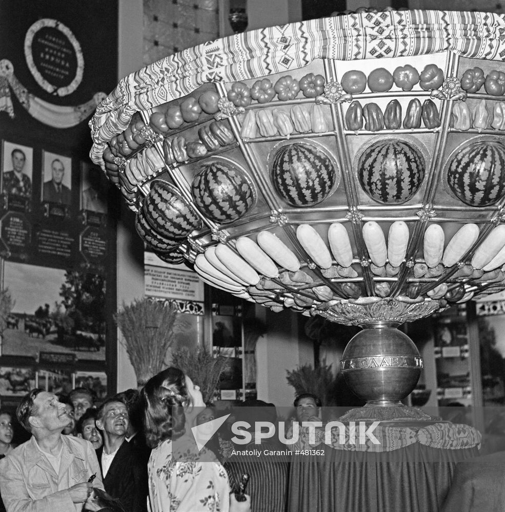 The All-Union Agricultural Exhibition in Moscow