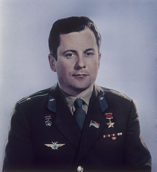Hero of the Soviet Union Pavel Popovich