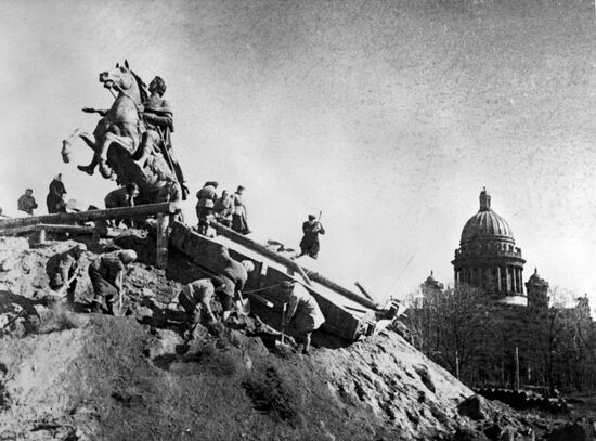 Leningrad in siege