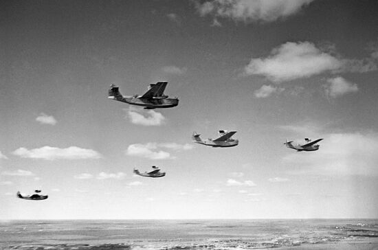 Marine bombers on combat mission
