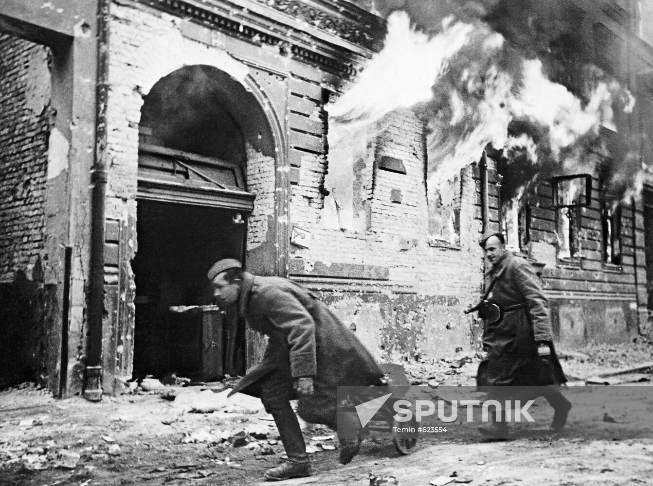 Soviet troops in Berlin