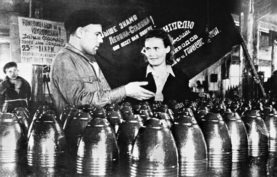 Mortar projectiles for the front