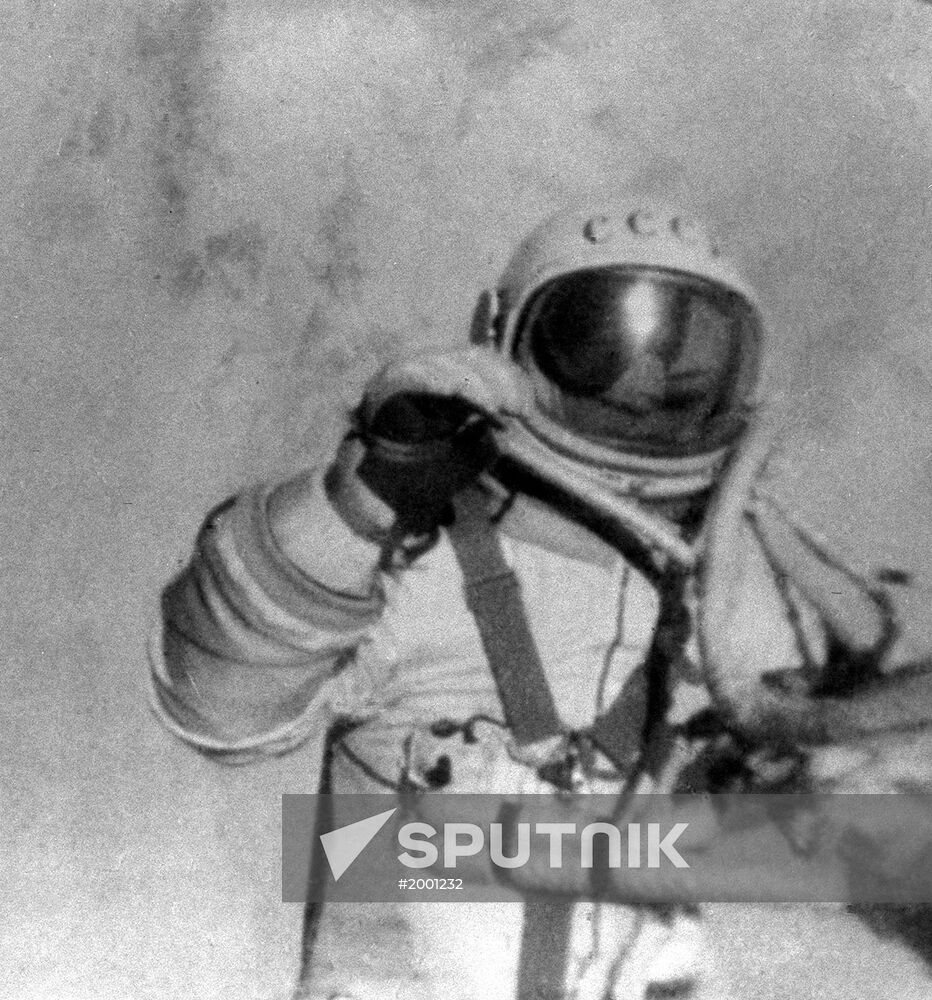 Alexei Leonov's spacewalk