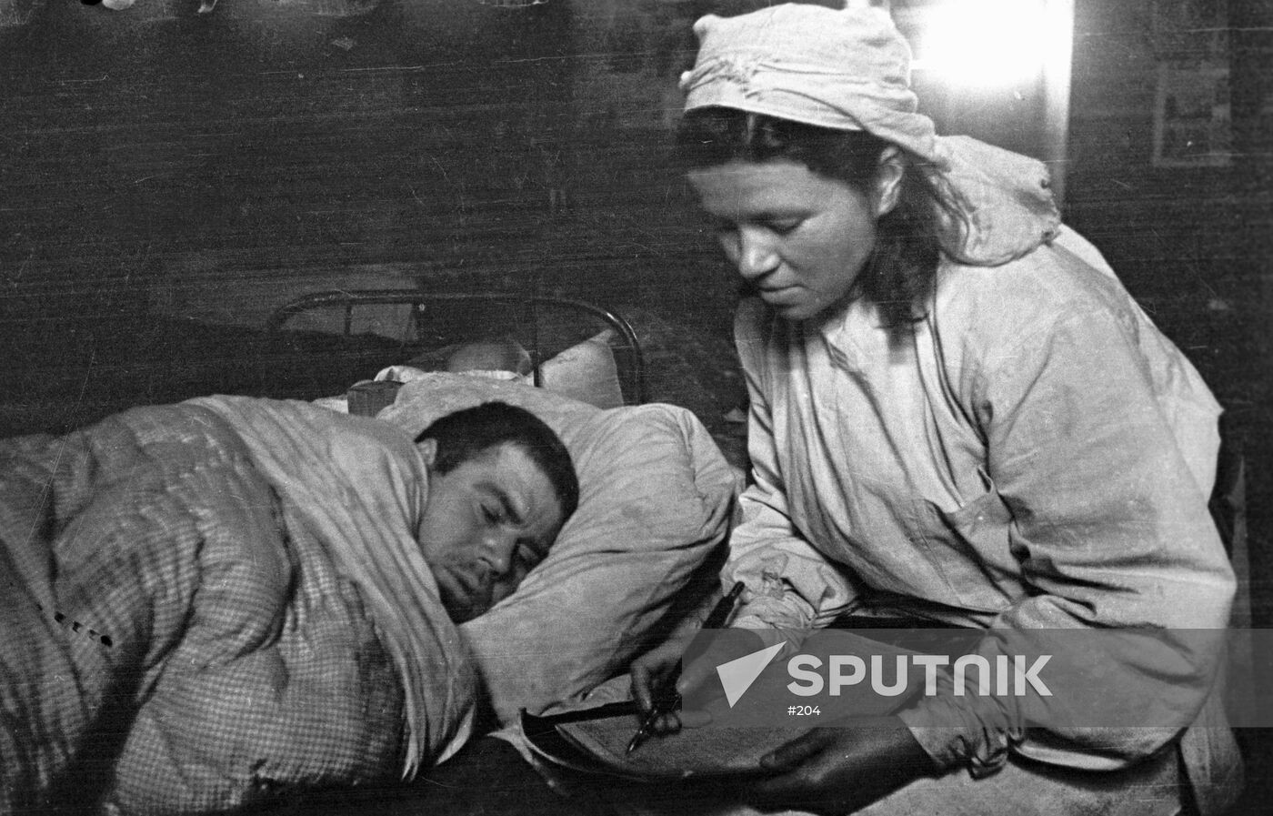 NURSE WOUNDED SOLDIER LETTER