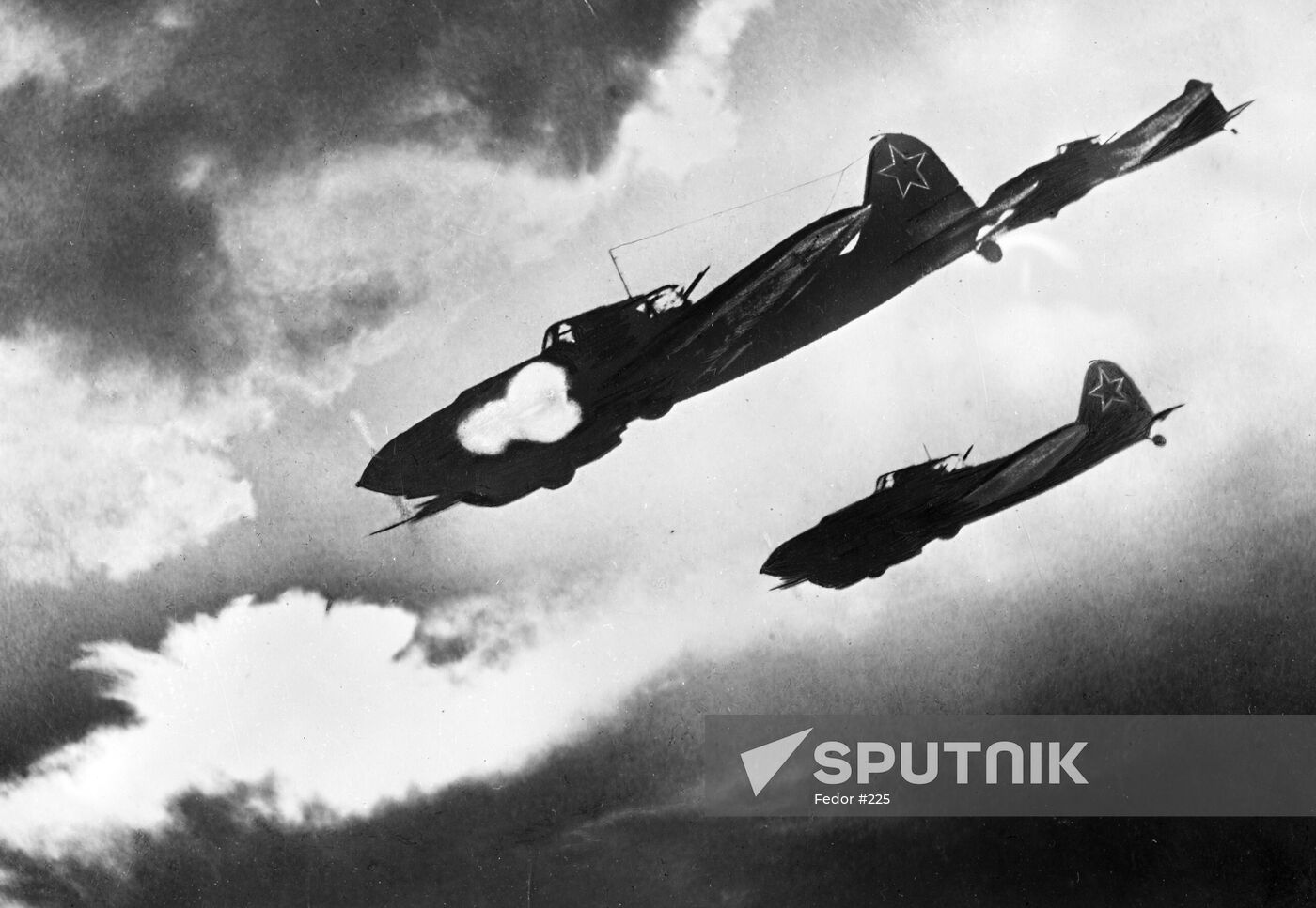 WWII IL-2 PLANES ATTACK