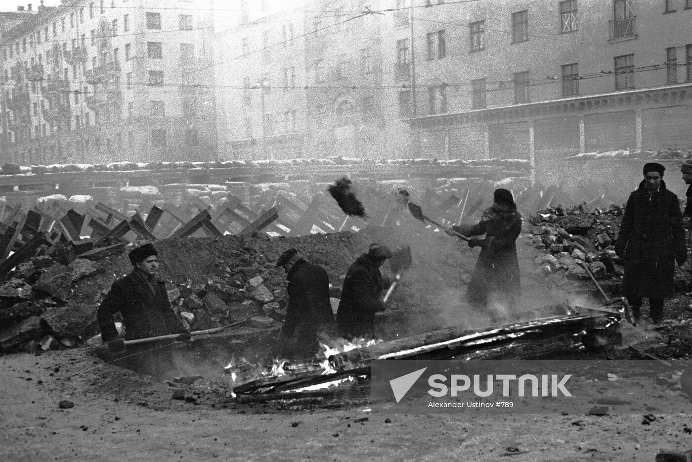 WWII MOSCOW DEFENSE FORTIFICATIONS