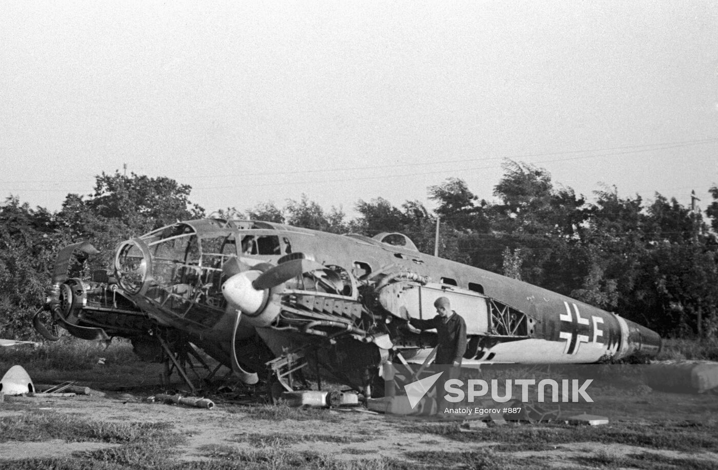 DOWNED PLANE