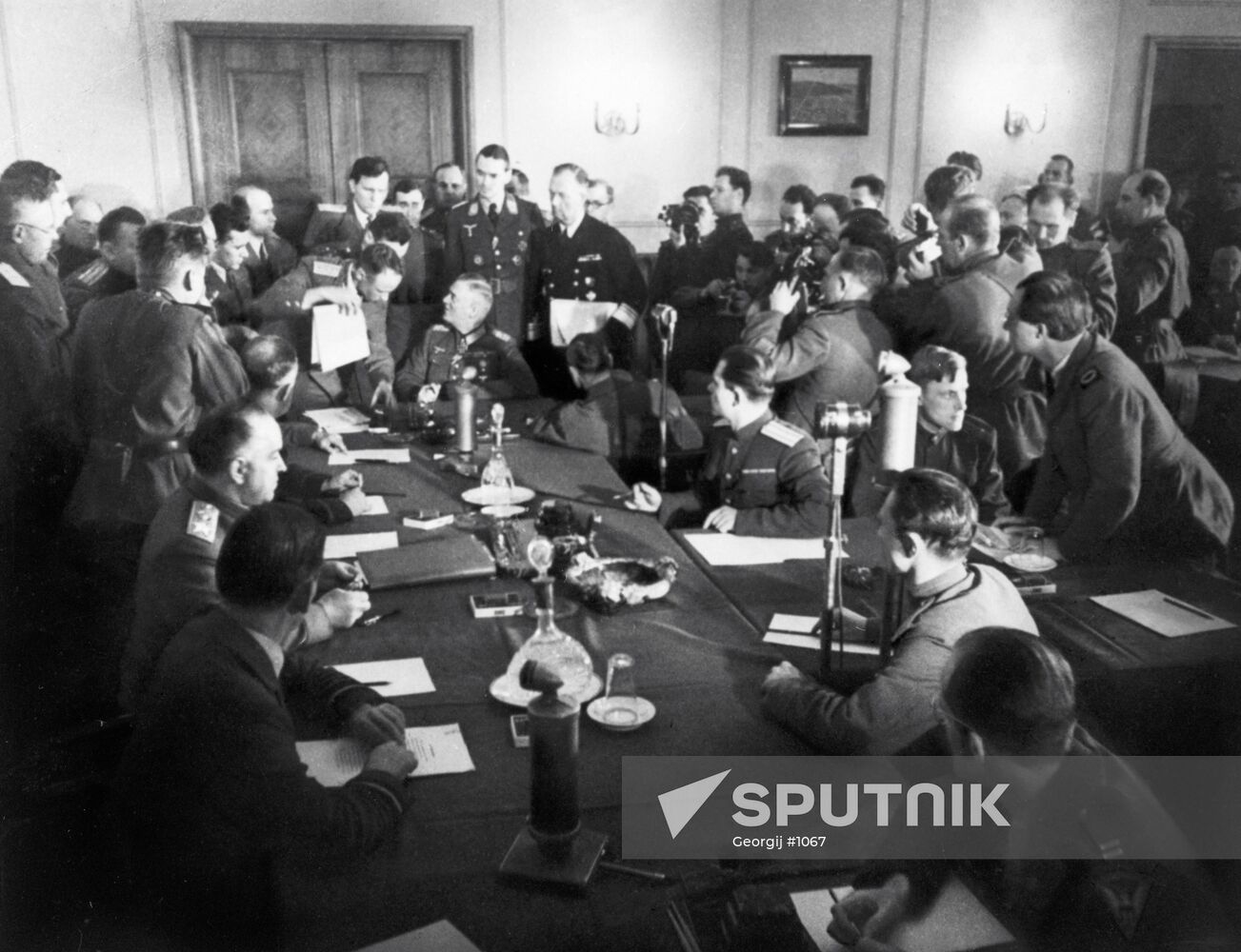 GERMANY SURRENDER ACT SIGNING ZHUKOV