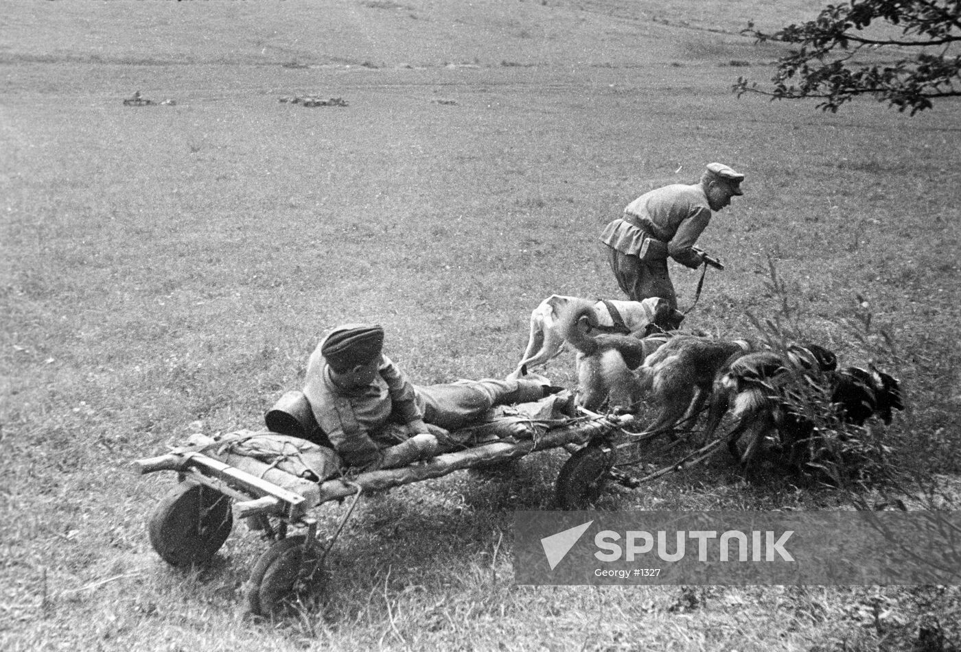 WWII LVOV WOUNDED EVACUATION