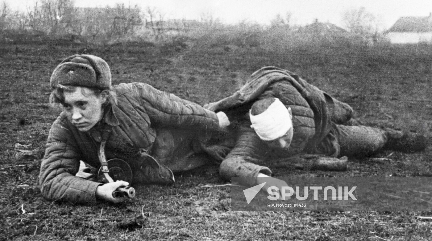 WWII HUNGARY EVACUATION WOUNDED GRIBKOVA
