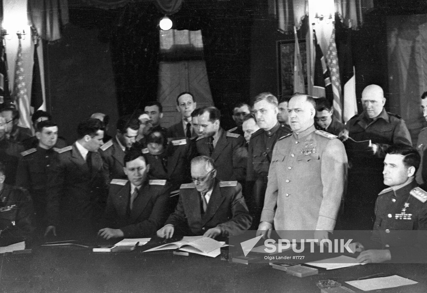 WWII ZHUKOV SPEECH DECLARATION