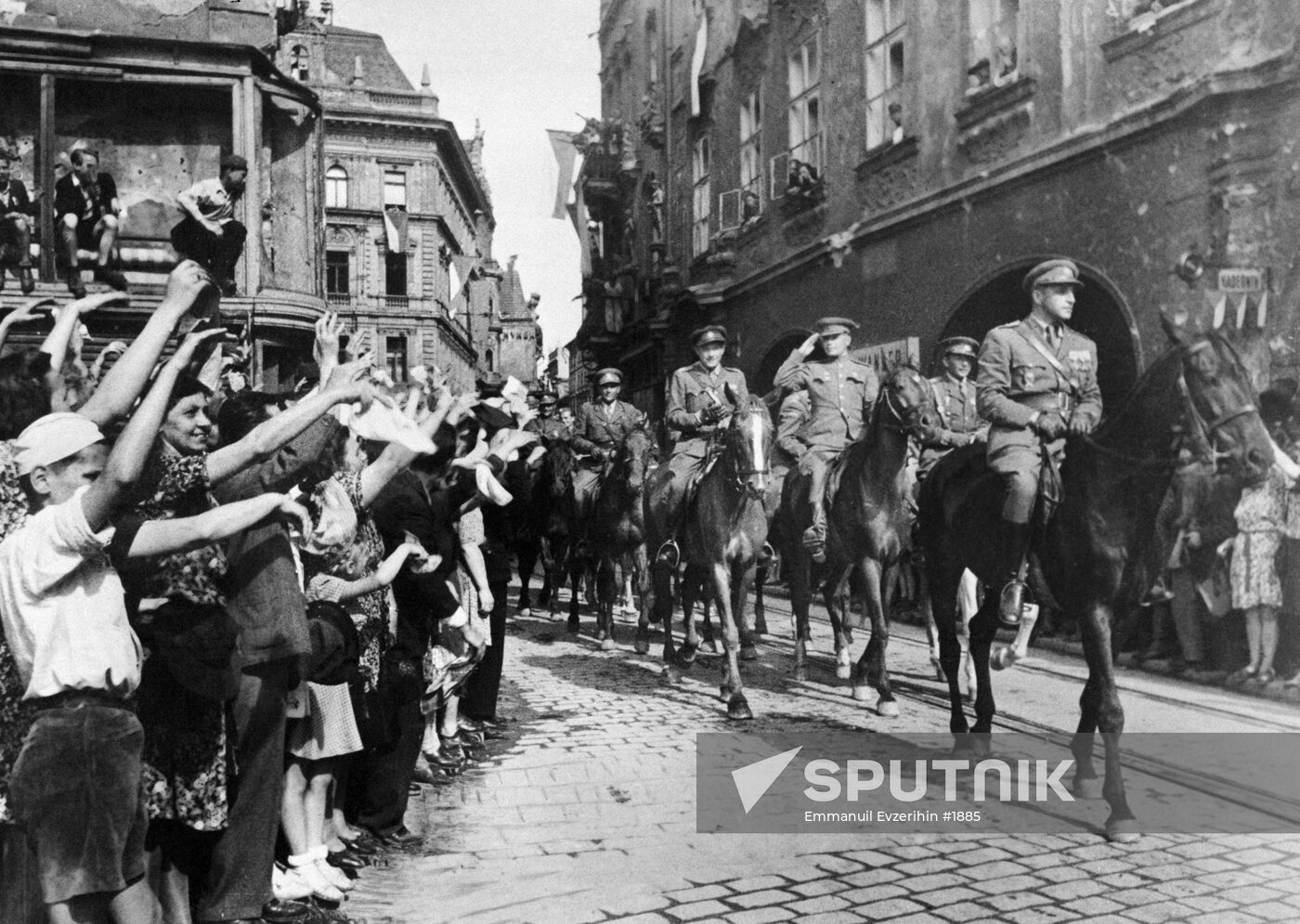 WWII PRAGUE WARRIORS GREETING