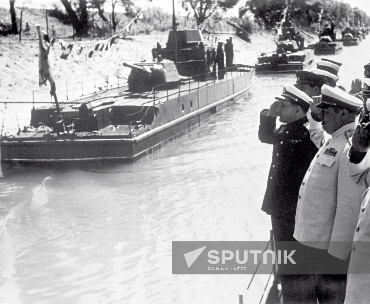 MARSHAL TOLBUKHIN PARADE DANUBE