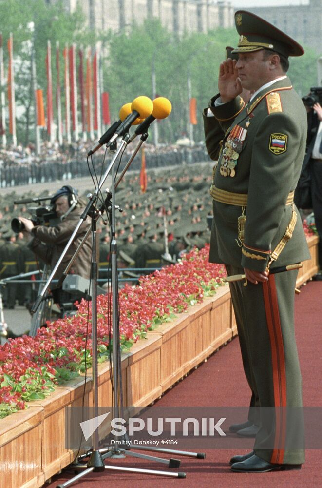 GRACHEV PARADE VICTORY DAY