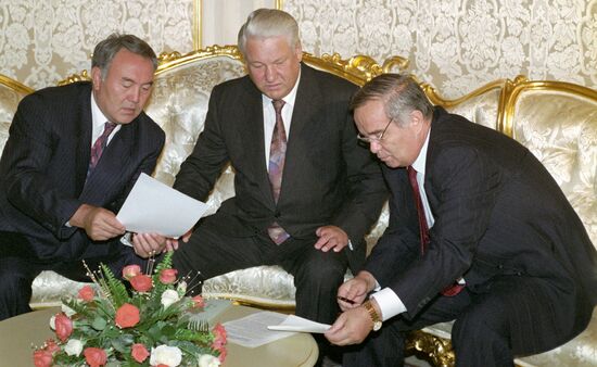 YELTSIN NAZARBAYEV KARIMOV 