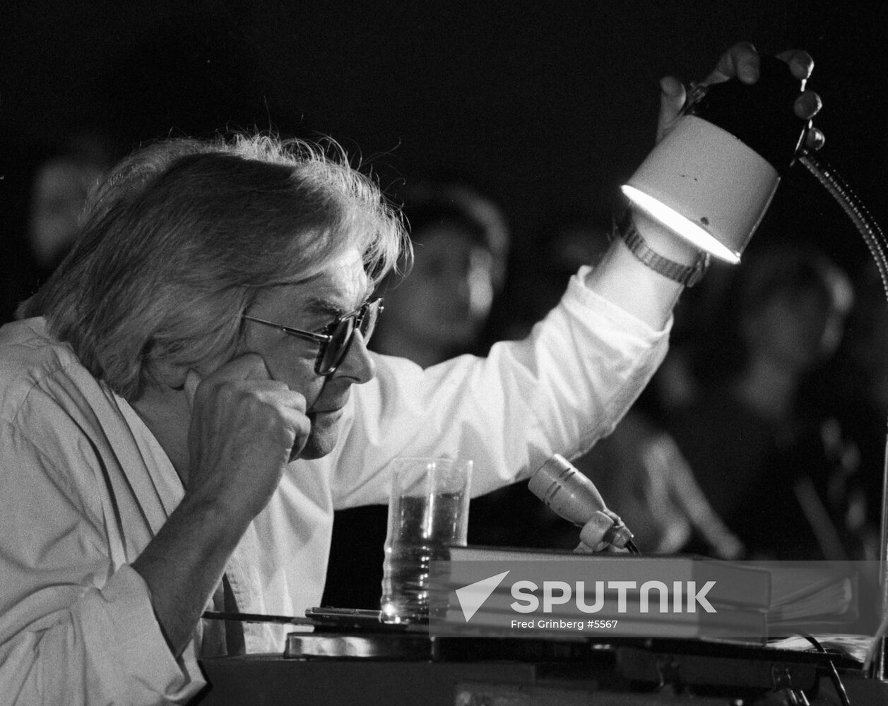 YURY LYUBIMOV REHEARSAL