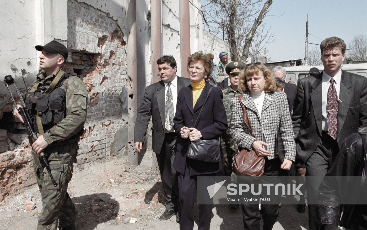 ROBINSON CHECHNYA VISIT