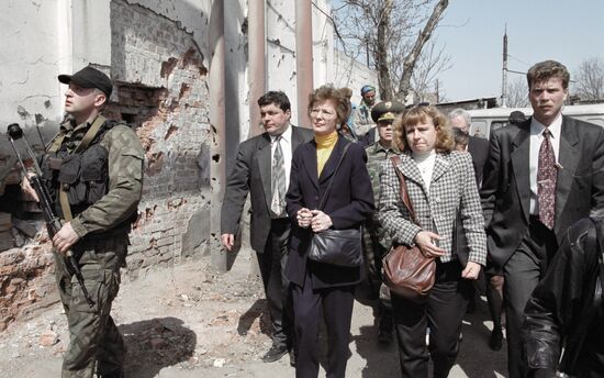 ROBINSON CHECHNYA VISIT