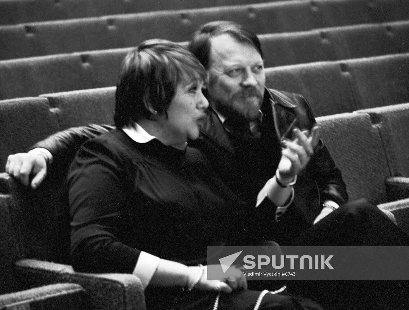 MIKHAIL ROSHCHIN GALINA VOLCHEK REHEARSAL