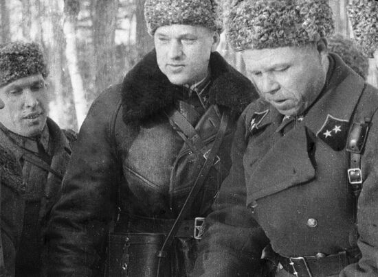 ROKOSSOVSKY MALININ "MUSCOVITES IN 1941"