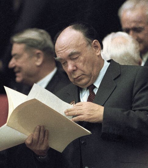 CPSU CENTRAL COMMITTEE POLITICAL BUREAU MEMBER YAKOVLEV