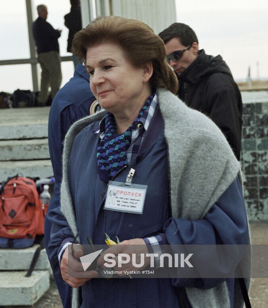TERESHKOVA COSMONAUT BAIKONUR