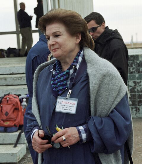 TERESHKOVA COSMONAUT BAIKONUR