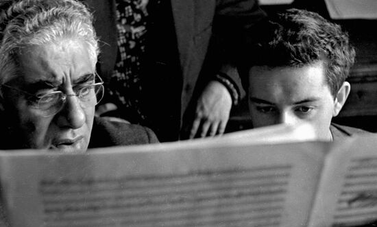 KHACHATURIAN REHEARSAL