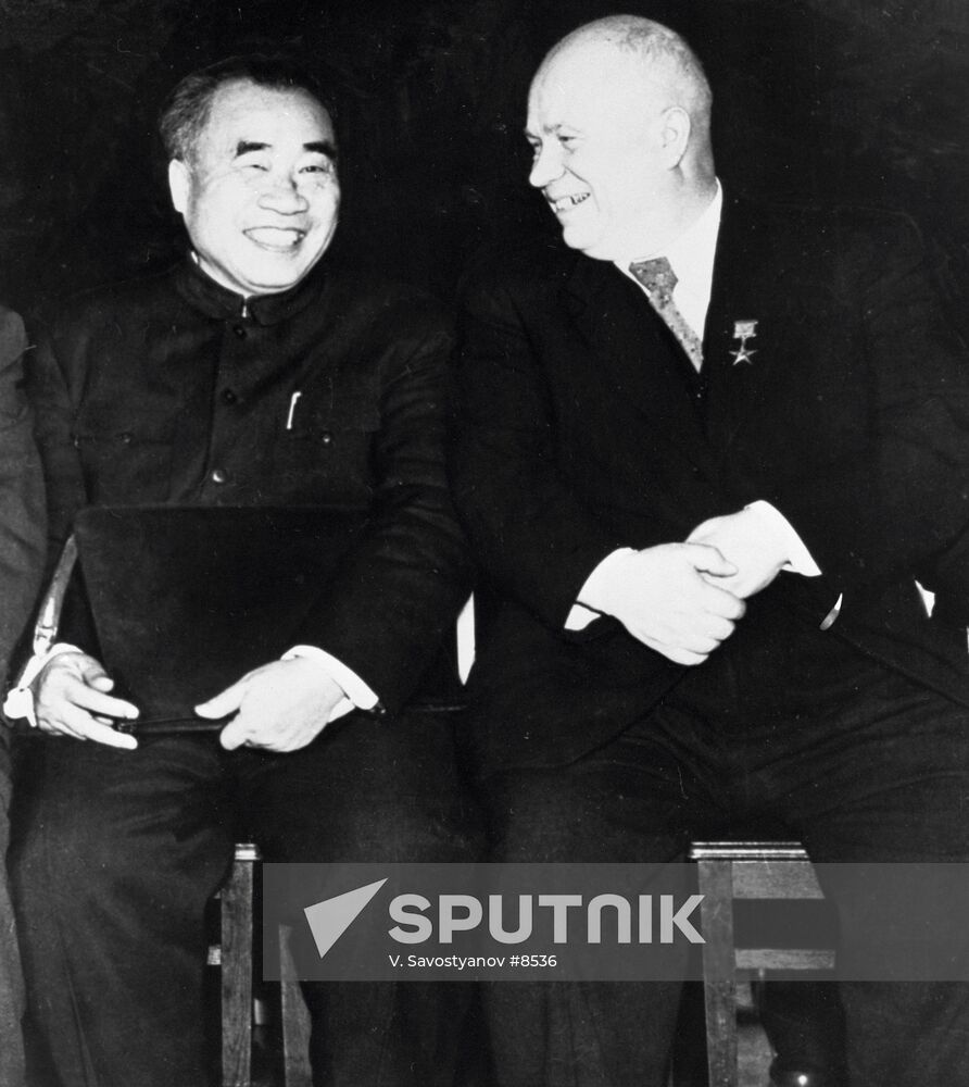 KHRUSHCHEV ZHOU ENLAI CONGRESS