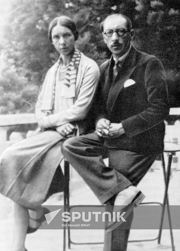 IGOR STRAVINSKY WIFE YEKATERINA