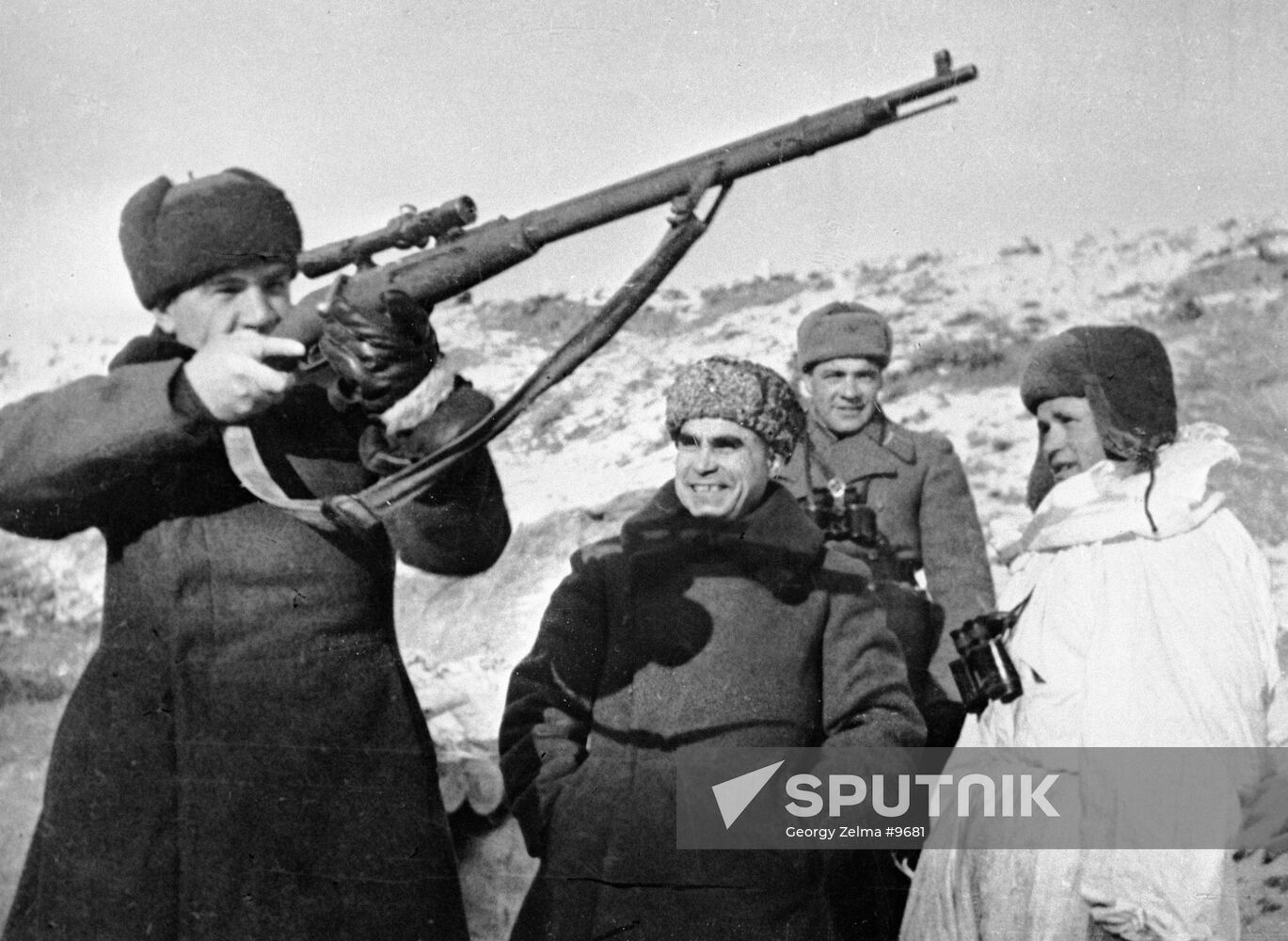 GUROV CHUIKOV ZAITSEV RIFLE STALINGRAD