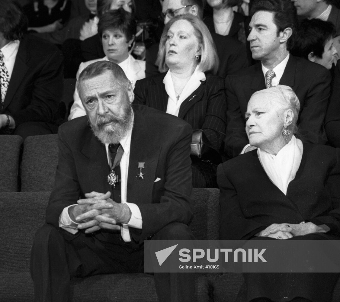 OLEG YEFREMOV SOFIA PILYAVSKAYACELEBRATION 100-ANNIVERSARYMKHAT