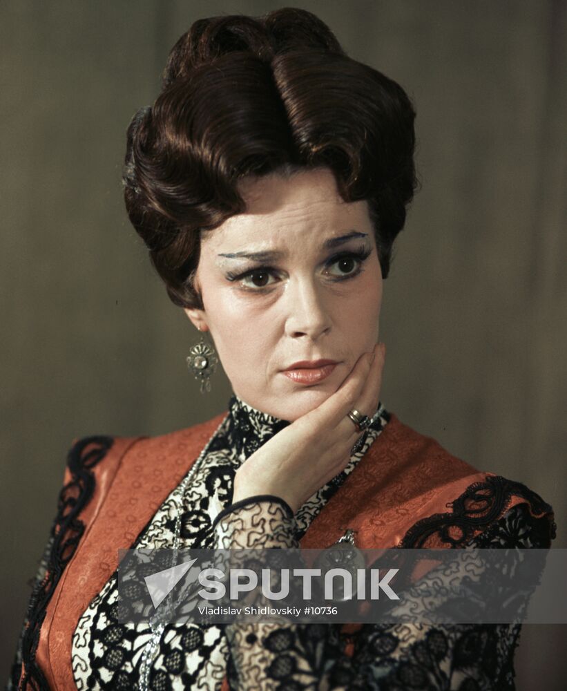 ACTRESS BYSTRITSKAYA MALY THEATER