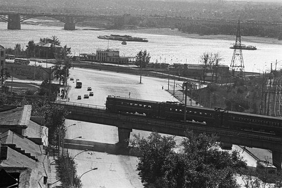 OB NOVOSIBIRSK BRIDGES TRANSPORT