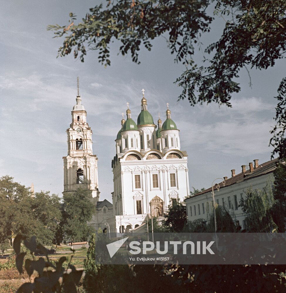 ASSUMPTION CATHEDRAL BELFRY ASTRAKHAN KREMLIN
