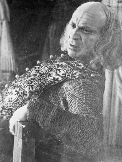 MIKHOELS PLAY "KING LEAR"