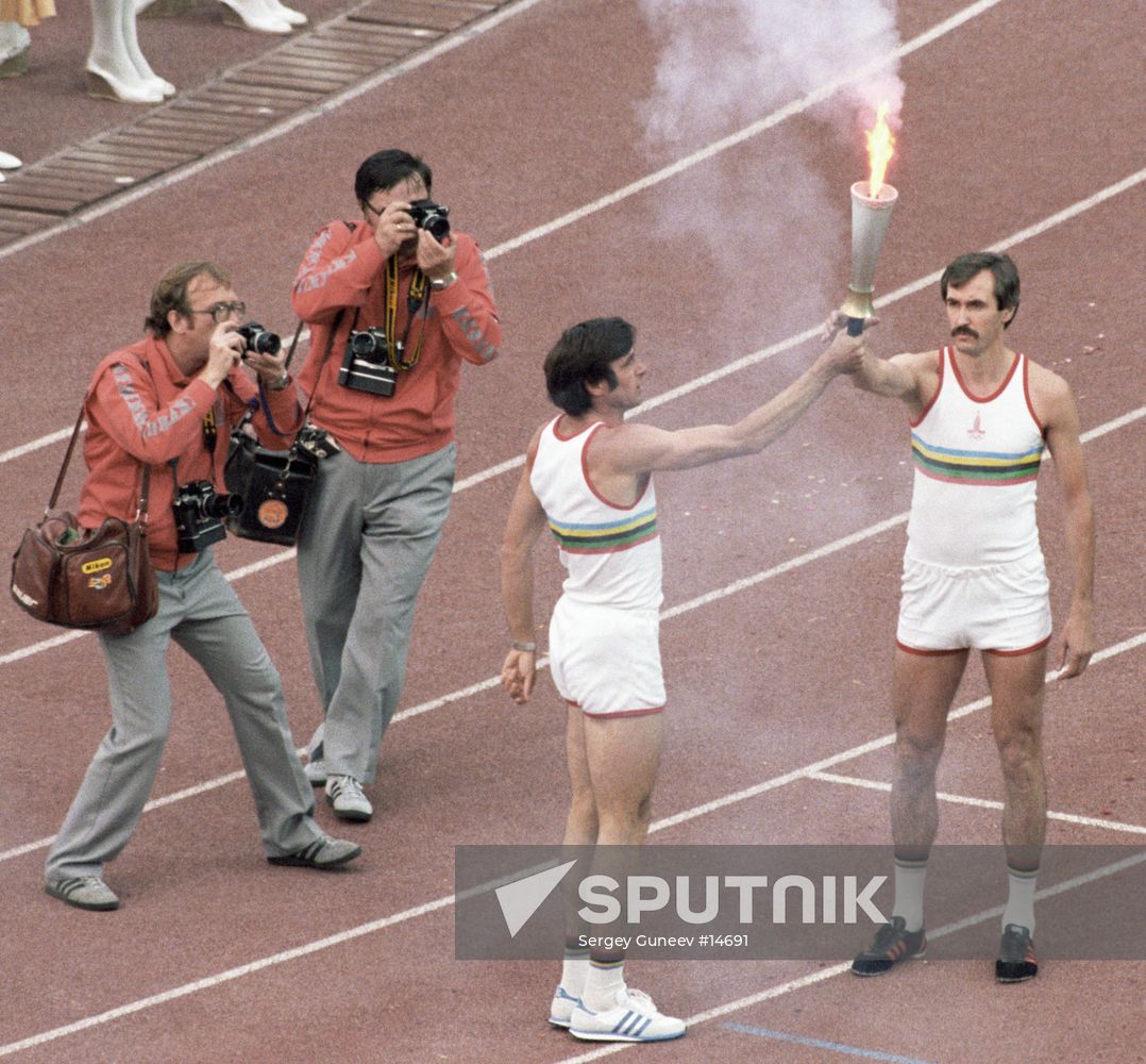 TORCH RELAY OLYMPICS