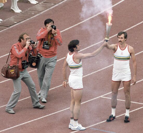 TORCH RELAY OLYMPICS