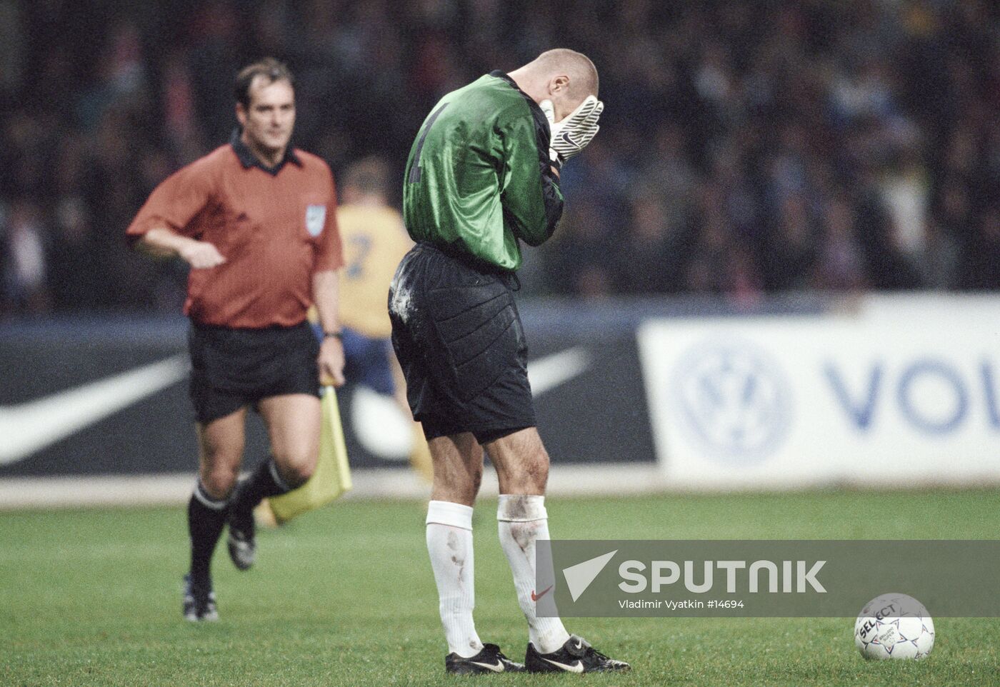 ALEXANDER FILIMONOV GOALKEEPER MATCH DISTRESS
