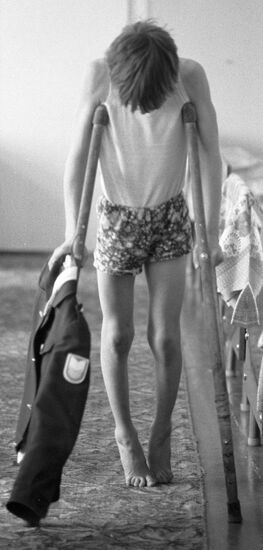 BOARDING SCHOOL PARALYSIS BOY
