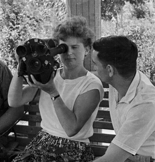 COSMONAUTS BYKOVSKY TERESHKOVA FILM CAMERA