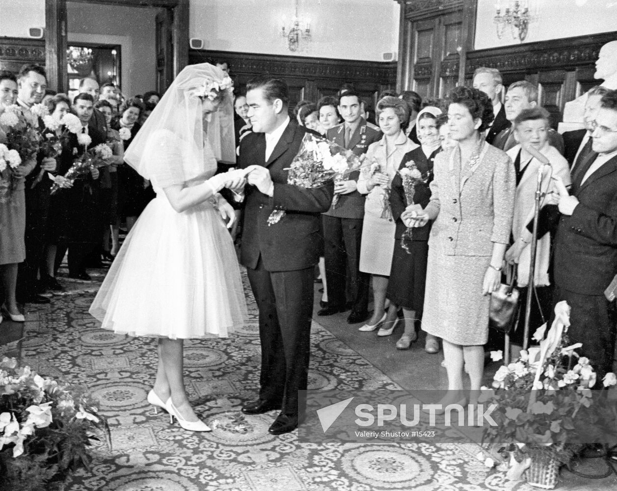 NIKOLAYEV TERESHKOVA WEDDING CEREMONY