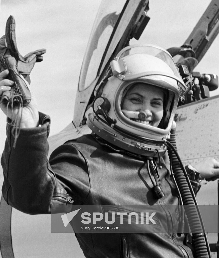 Test pilot Marina Popovich