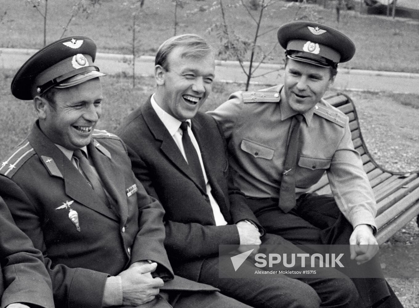 Viktor Gorbatko, Alexei Yeliseyev and Vladimir Shatalov 