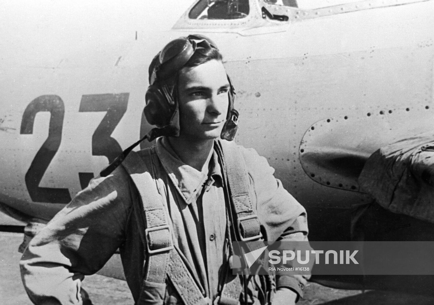 Aviation school cadet Valery Bykovsky