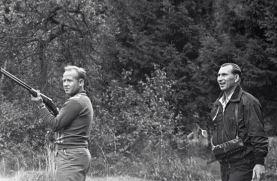 Cosmonauts Pavel Belyaev, Alexey Leonov