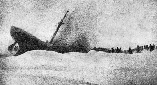STEAMSHIP 'CHELYUSKIN' CRUSH